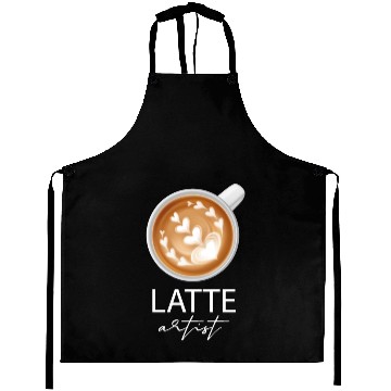 Discover Latte Artist Coffee Lover Aprons