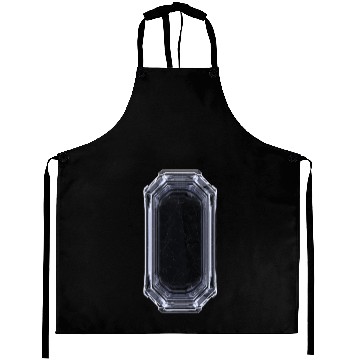 Discover Mysterious Crystal - Black & White Aprons