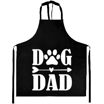 Discover Dog Dad Aprons