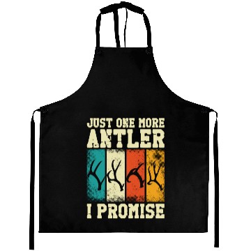 Discover Buck Deer Hunting Hunter Vintage Aprons