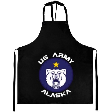 Discover Us Army Alaska Polar Bear Patch Aprons