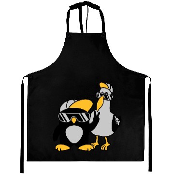 Discover Seagull penguin 2 friends Aprons