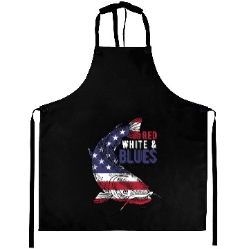 Discover Red, White, & Blues Aprons