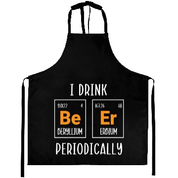 Discover Chemistry Science Physics Research Nerd Humor Aprons