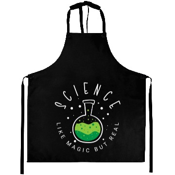 Discover Chemistry Science Physics Research Nerd Humor Aprons