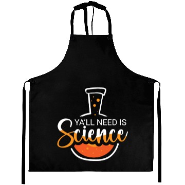 Discover Chemistry Science Physics Research Nerd Humor Aprons