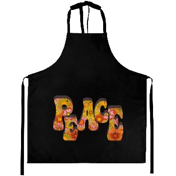 Discover Psychedelic Peace Aprons