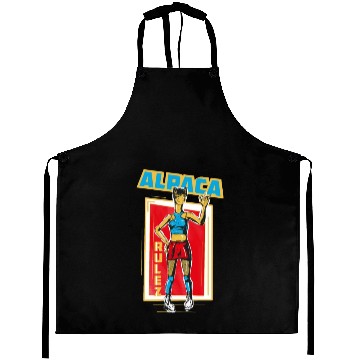 Discover Alpaca rulez. Yes, it's true! Aprons