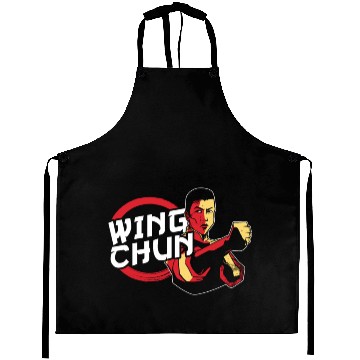 Discover Wing Chun Coach Martial Arts Fighter Training Aprons