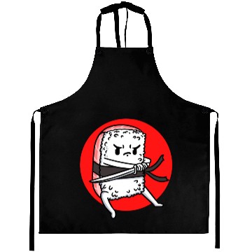 Discover Sushi Samurai For Sushi Lover Aprons