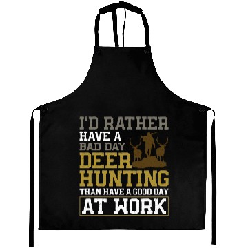 Discover Buck Deer Hunting Hunter I'd Aprons