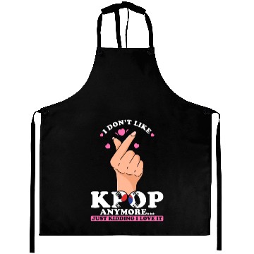 Discover K-Pop I love Kpop Aprons