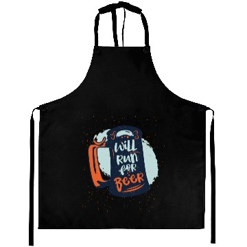 Discover Will Run For Beer Aprons
