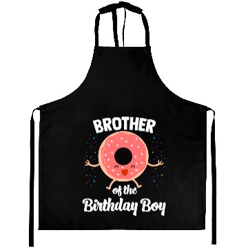 Discover Brother of The Birthday Boy Donut Aprons