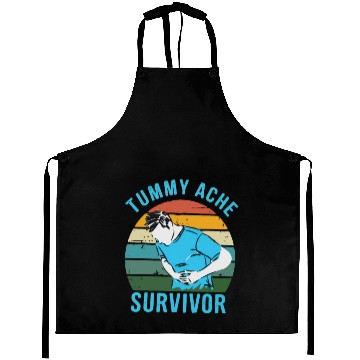 Discover Vintage Tummy Ache Survivor Aprons