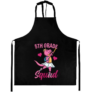 Discover 5th Grade Squad Ballet Back To School Girls Aprons