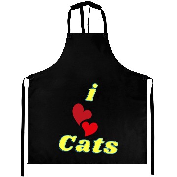 Discover I love cats i love Aprons