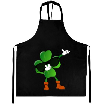 Discover Dabbing Irish Shamrock St Patrick s Day Aprons