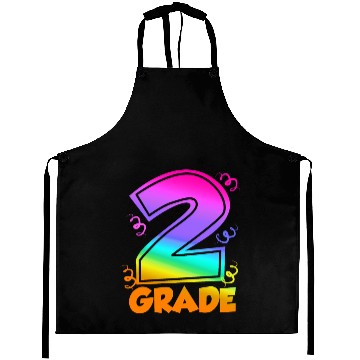 Discover Back To School Teacher Students 2nd Grade Aprons