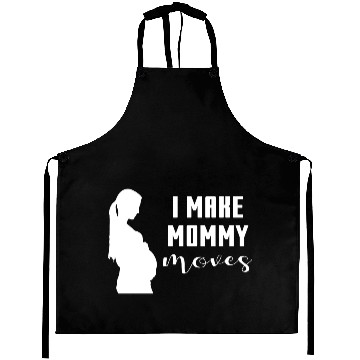 Discover I Make Mommy Moves Pregnant Expecting Mother Gift Aprons