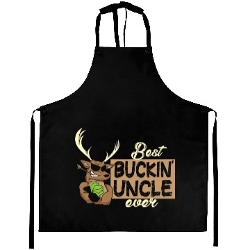 Discover Best Buckin Uncle Ever Deer Hunter Aprons