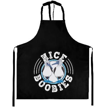 Discover Nice Boobies Adult Humor Halloween Gift Booby Bird Aprons