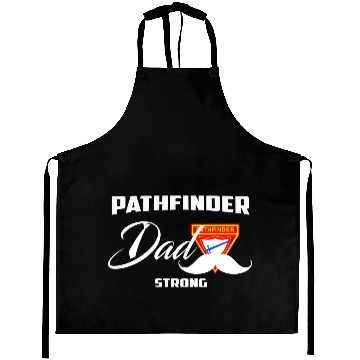 Discover Adventist Pathfinder Dad Strong Aprons