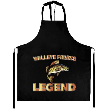Discover Great Walleye Fishing Legend Aprons