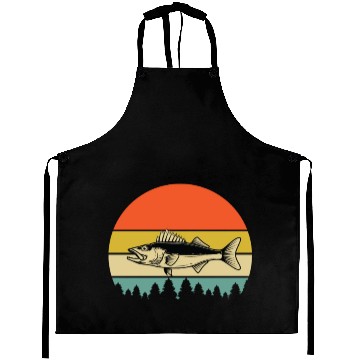 Discover Walleye Fishing Aprons