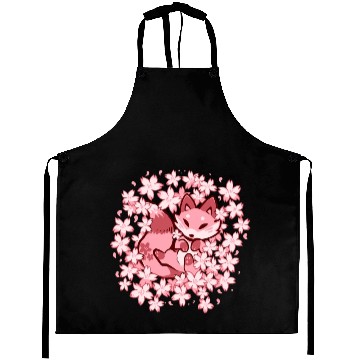 Discover Cherry Blossom Fox Aprons