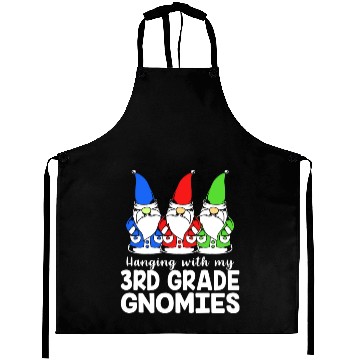 Discover Teacher Christmas 3rd Grade Gnomies Third Grade Aprons