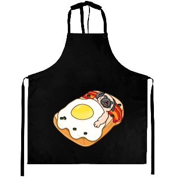 Discover Sleeping Pug Aprons