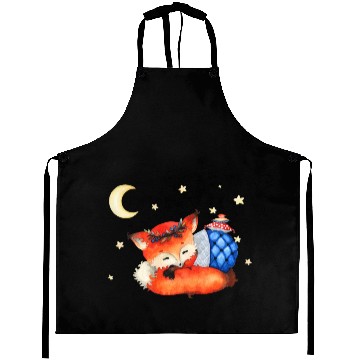 Discover Little Sleeping Fox Aprons