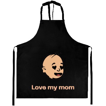Discover Love you mom Aprons