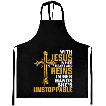 Discover Christian Sayings Aprons