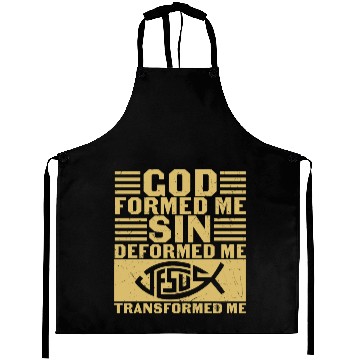 Discover Christian Sayings Aprons
