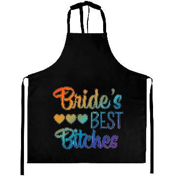 Discover Bachelorette Party Bride's Best Bitches Gift Aprons