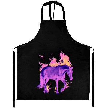 Discover Horse on fire Aprons