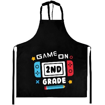 Discover Video Game for 2nd Grade Kids Aprons