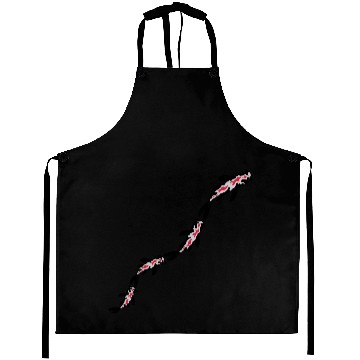Discover many koi fish nishikigoi Aprons