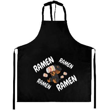Discover Rottweiler Instant Ramen Noodles Aprons