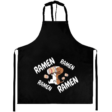 Discover Beagle Instant Ramen Noodles Aprons