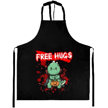 Discover Free Hugs Halloween Sarcasm Scary Creepy Costume Aprons