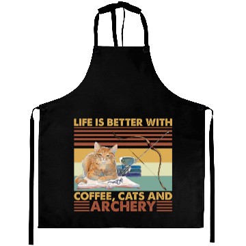 Discover Coffee Cats and Archery Aprons