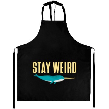 Discover Stay Weird, Narwhal Aprons