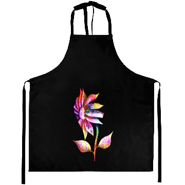 Discover Watercolor Flower Aprons