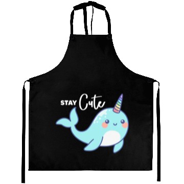 Discover Stay Cute, Narwhal Aprons