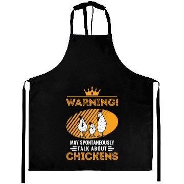 Discover May Spontaneously Talk About Chickens Aprons
