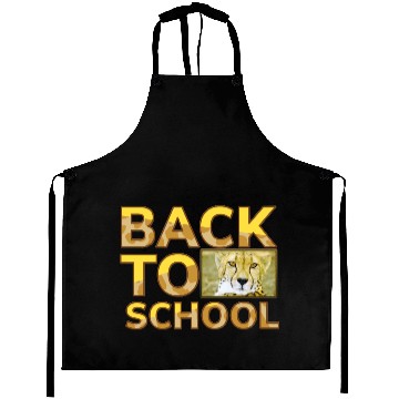 Discover Back to school leopard print Aprons