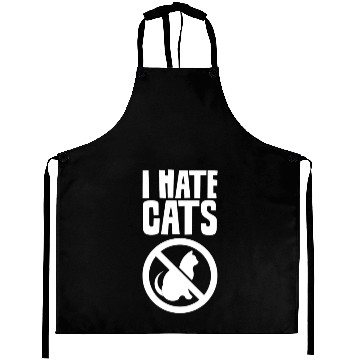 Discover I Hate Cats Puppy Lover Dog Animal Sayings Aprons